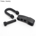 China Manufacturer Wholesale Small Stainless Steel D Shackles for bracelet